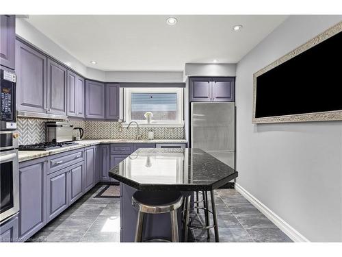 19 Minstrel Court, Hamilton, ON - Indoor Photo Showing Kitchen With Upgraded Kitchen