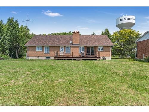 3385 Binbrook Road, Binbrook, ON - Outdoor With Deck Patio Veranda