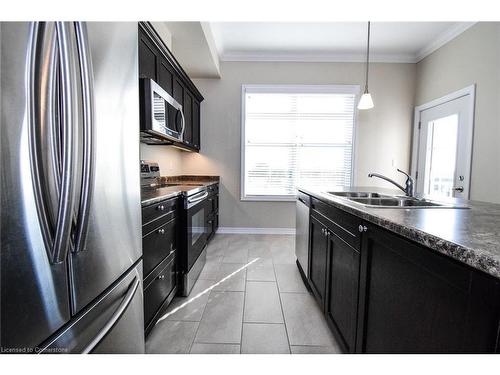 302-14 Saunders Drive, Jarvis, ON - Indoor Photo Showing Kitchen With Double Sink