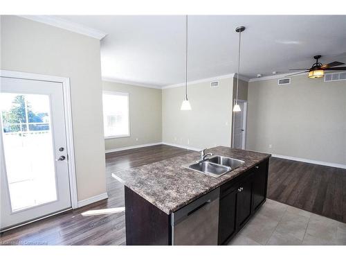 302-14 Saunders Drive, Jarvis, ON - Indoor Photo Showing Kitchen With Double Sink