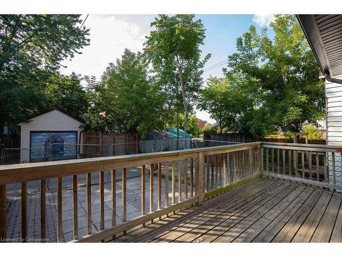 77 William Street, Hamilton, ON - Outdoor With Deck Patio Veranda With Exterior