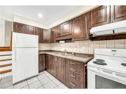 146 Berkindale Drive, Hamilton, ON - Indoor Photo Showing Kitchen With Double Sink