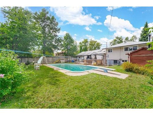 5212 New Street, Burlington, ON - Outdoor With In Ground Pool With Backyard