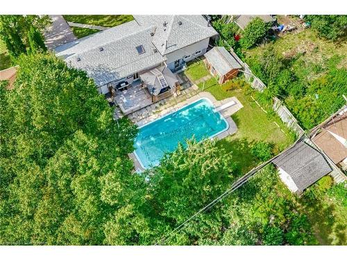 5212 New Street, Burlington, ON - Outdoor With In Ground Pool