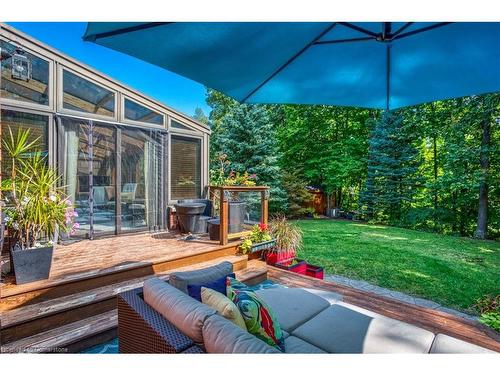 1351 Hazelton Boulevard, Burlington, ON - Outdoor With Deck Patio Veranda