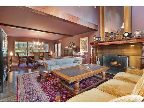 3565 Albion Road, Ottawa, ON - Indoor Photo Showing Living Room With Fireplace