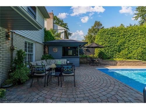 1331 Tyandaga Park Drive, Burlington, ON - Outdoor With In Ground Pool With Deck Patio Veranda