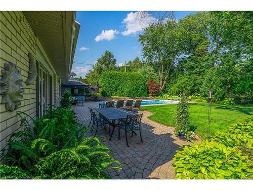 1331 Tyandaga Park Drive, Burlington, ON - Outdoor With In Ground Pool With Deck Patio Veranda