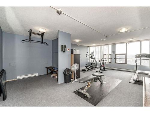 1501-75 Queen Street N, Hamilton, ON - Indoor Photo Showing Gym Room