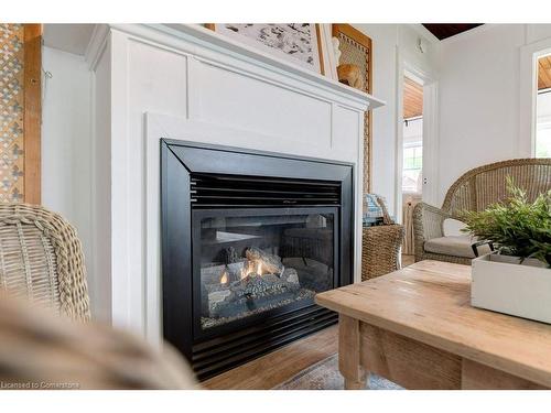 241 Beechwood Avenue, Crystal Beach, ON - Indoor Photo Showing Living Room With Fireplace