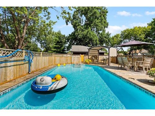 369 Queenston Street, St. Catharines, ON - Outdoor With In Ground Pool With Backyard