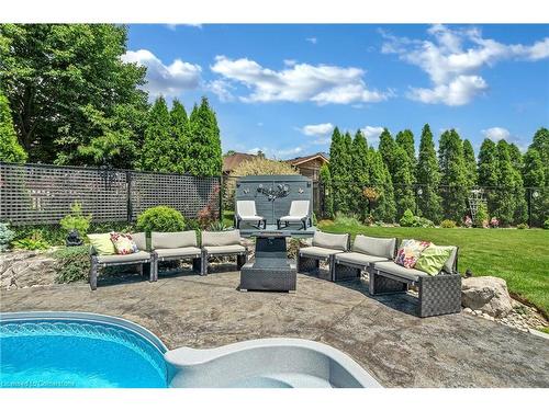 34 Penfold Court, Mount Hope, ON - Outdoor With In Ground Pool