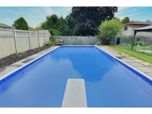 25 Silvercrest Drive, Hamilton, ON - Outdoor With In Ground Pool With Backyard