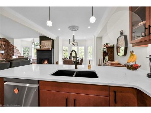 9-60 Dufferin Avenue, Brantford, ON - Indoor Photo Showing Kitchen With Double Sink