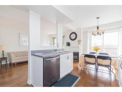 53-311 #8 Highway, Stoney Creek, ON - Indoor Photo Showing Kitchen With Double Sink