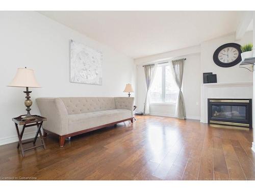 53-311 #8 Highway, Stoney Creek, ON - Indoor Photo Showing Living Room With Fireplace