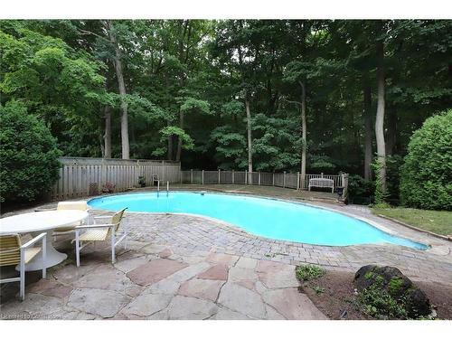 1928 Four Seasons Drive, Burlington, ON - Outdoor With In Ground Pool With Backyard