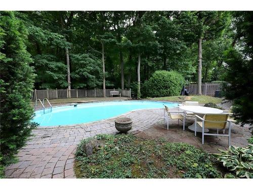 1928 Four Seasons Drive, Burlington, ON - Outdoor With In Ground Pool With Backyard