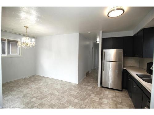 19 Delena Avenue N, Hamilton, ON - Indoor Photo Showing Kitchen With Double Sink