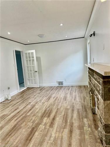 614 Fennel Avenue, Hamilton, ON - Indoor Photo Showing Other Room With Fireplace