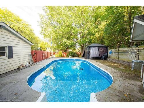 2090 Linmouth Terrace, Burlington, ON - Outdoor With In Ground Pool With Backyard