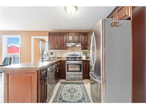 112 Stone Church Road W, Hamilton, ON - Indoor Photo Showing Kitchen With Stainless Steel Kitchen