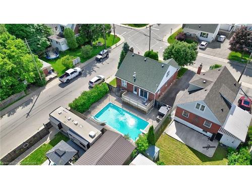 55 East 13Th Street, Hamilton, ON - Outdoor With In Ground Pool With View