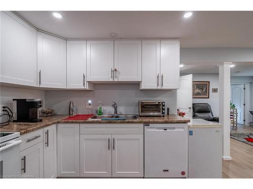 81 Hamilton Street N, Waterdown, ON - Indoor Photo Showing Kitchen With Double Sink