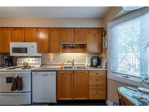 81 Hamilton Street N, Waterdown, ON - Indoor Photo Showing Kitchen With Double Sink