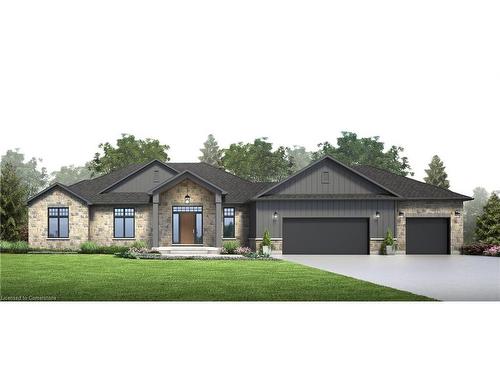 Lot 25-53 Meadowlands Drive, Otterville, ON - Outdoor With Facade