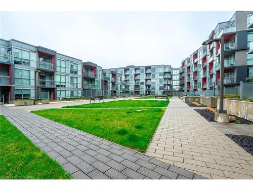 A428-5230 Dundas Street, Burlington, ON - Outdoor With Balcony With Facade