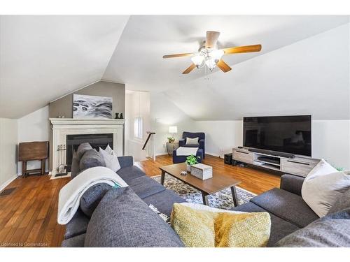 1286 Hammond Street, Burlington, ON - Indoor Photo Showing Living Room With Fireplace