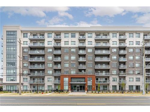 416-121 #8 Highway, Stoney Creek, ON - Outdoor With Balcony With Facade