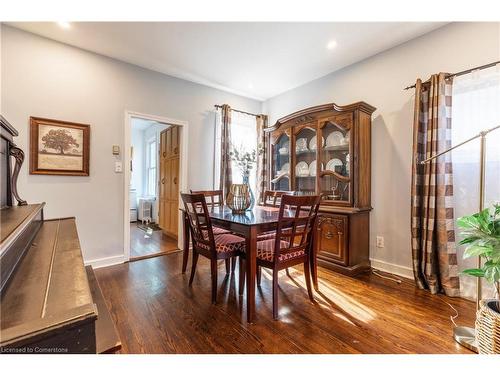 77 Poulette Street, Hamilton, ON - Indoor Photo Showing Dining Room