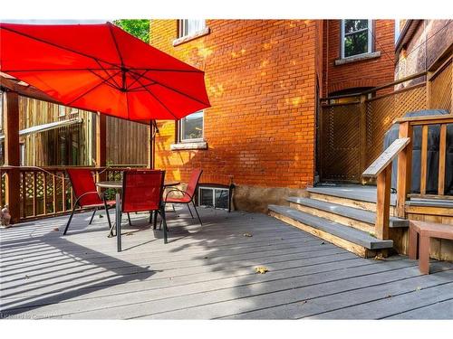 129 Ray Street S, Hamilton, ON - Outdoor With Deck Patio Veranda With Exterior