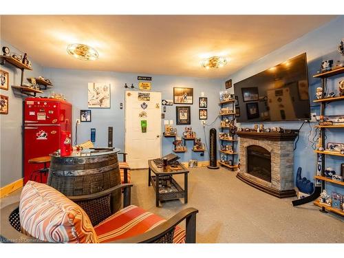 4 Bent Willow Court, Nanticoke, ON - Indoor Photo Showing Other Room With Fireplace