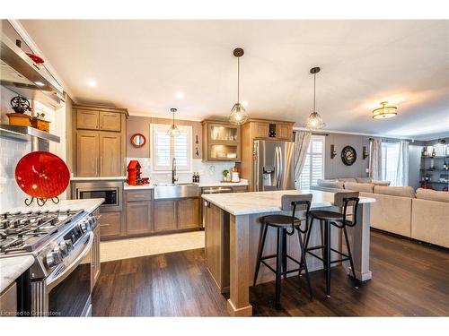 4 Bent Willow Court, Nanticoke, ON - Indoor Photo Showing Kitchen With Stainless Steel Kitchen With Upgraded Kitchen