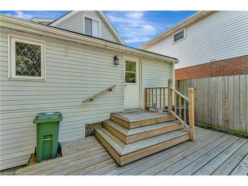 82 East 35Th Street, Hamilton, ON - Outdoor With Deck Patio Veranda With Exterior