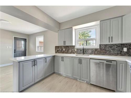 2009 Brampton Street, Hamilton, ON - Indoor Photo Showing Kitchen With Upgraded Kitchen