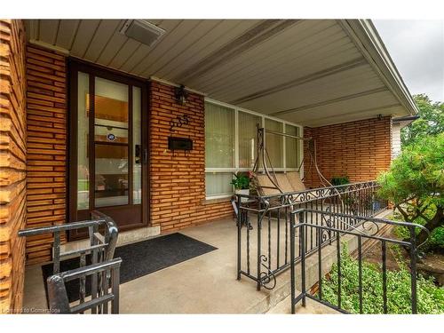 235 Columbia Drive, Hamilton, ON - Outdoor With Deck Patio Veranda With Exterior