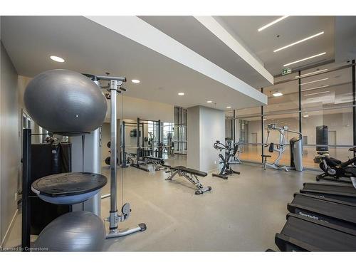 1208-2081 Fairview Street, Burlington, ON - Indoor Photo Showing Gym Room