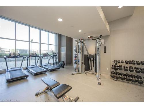 1208-2081 Fairview Street, Burlington, ON - Indoor Photo Showing Gym Room