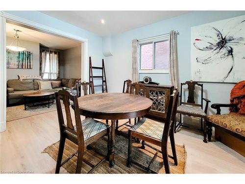 114 Tisdale Street N, Hamilton, ON - Indoor Photo Showing Dining Room