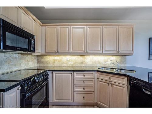 704-1770 Main Street W, Hamilton, ON - Indoor Photo Showing Kitchen With Double Sink