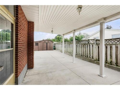 77 Greenford Drive, Hamilton, ON - Outdoor With Deck Patio Veranda With Exterior