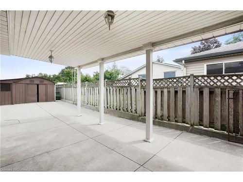 77 Greenford Drive, Hamilton, ON - Outdoor With Deck Patio Veranda With Exterior