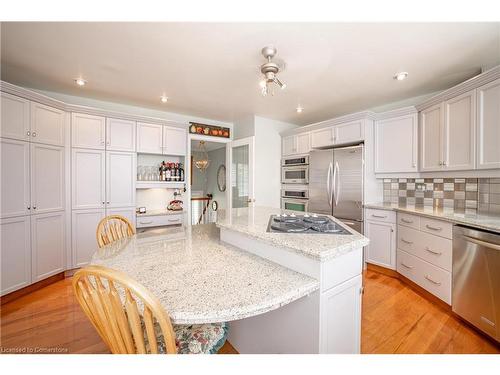 534 Concession 8 Road E, Hamilton, ON - Indoor Photo Showing Kitchen With Stainless Steel Kitchen With Upgraded Kitchen