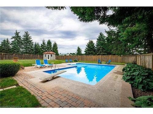 534 Concession 8 Road E, Hamilton, ON - Outdoor With In Ground Pool With Backyard