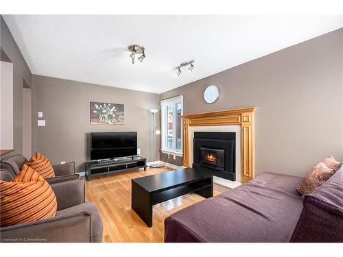 228 Mcgibbon Drive, Ottawa, ON - Indoor Photo Showing Living Room With Fireplace