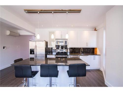 3-12 West Avenue N, Hamilton, ON - Indoor Photo Showing Kitchen With Upgraded Kitchen